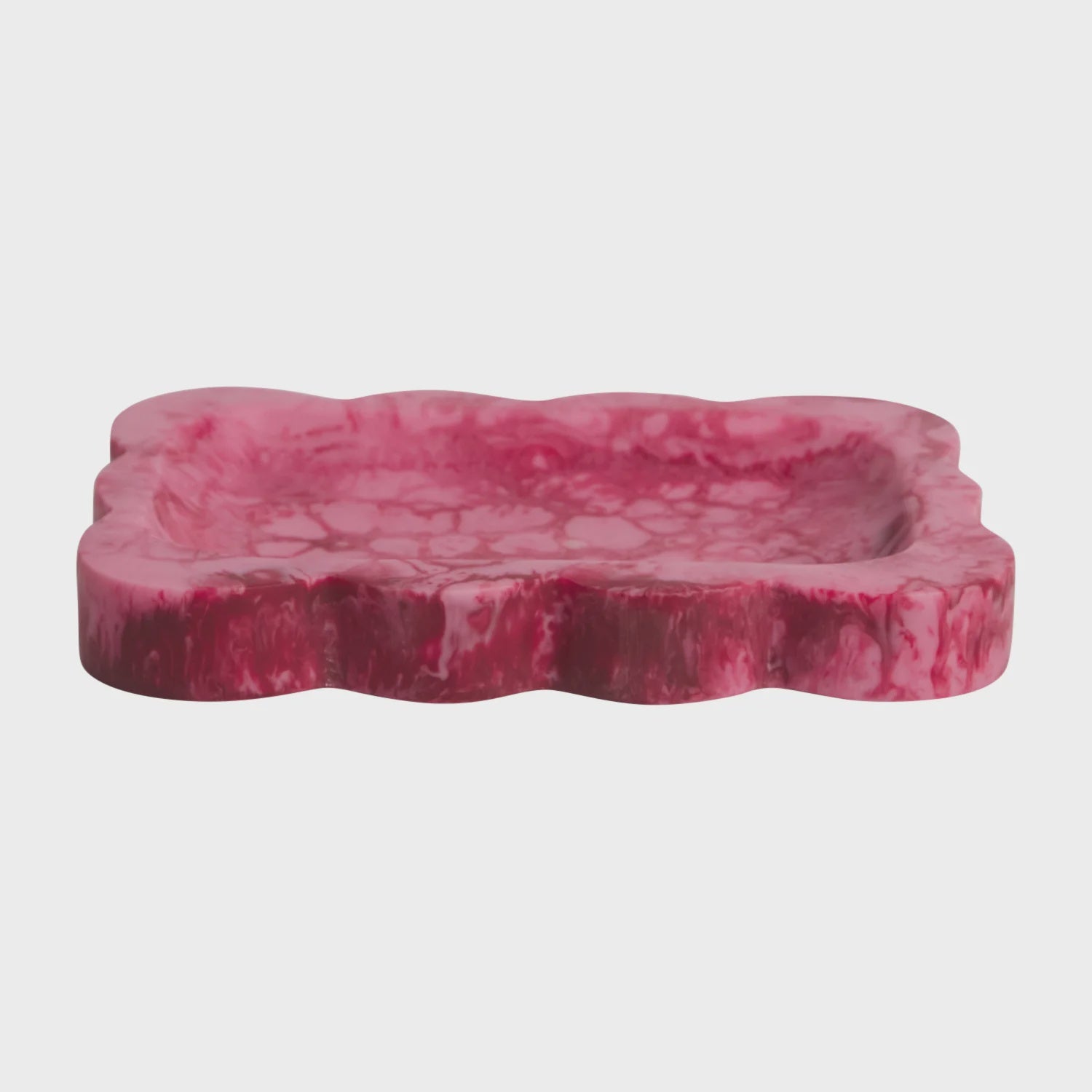 Sage x Clare - Beau Small Resin Tray / Crimson - The Ivy Room Adelaide