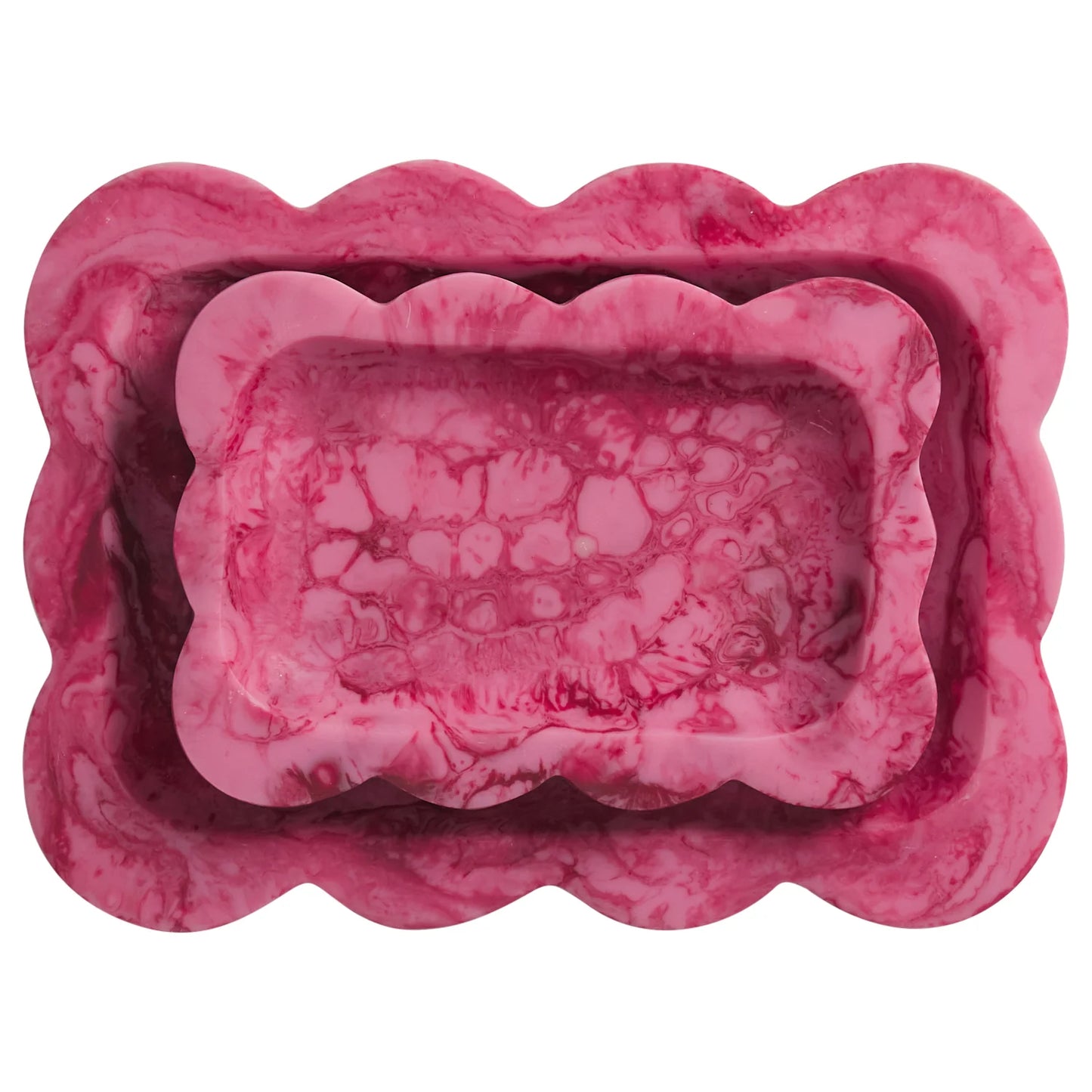 Sage x Clare - Beau Small Resin Tray / Crimson - The Ivy Room Adelaide