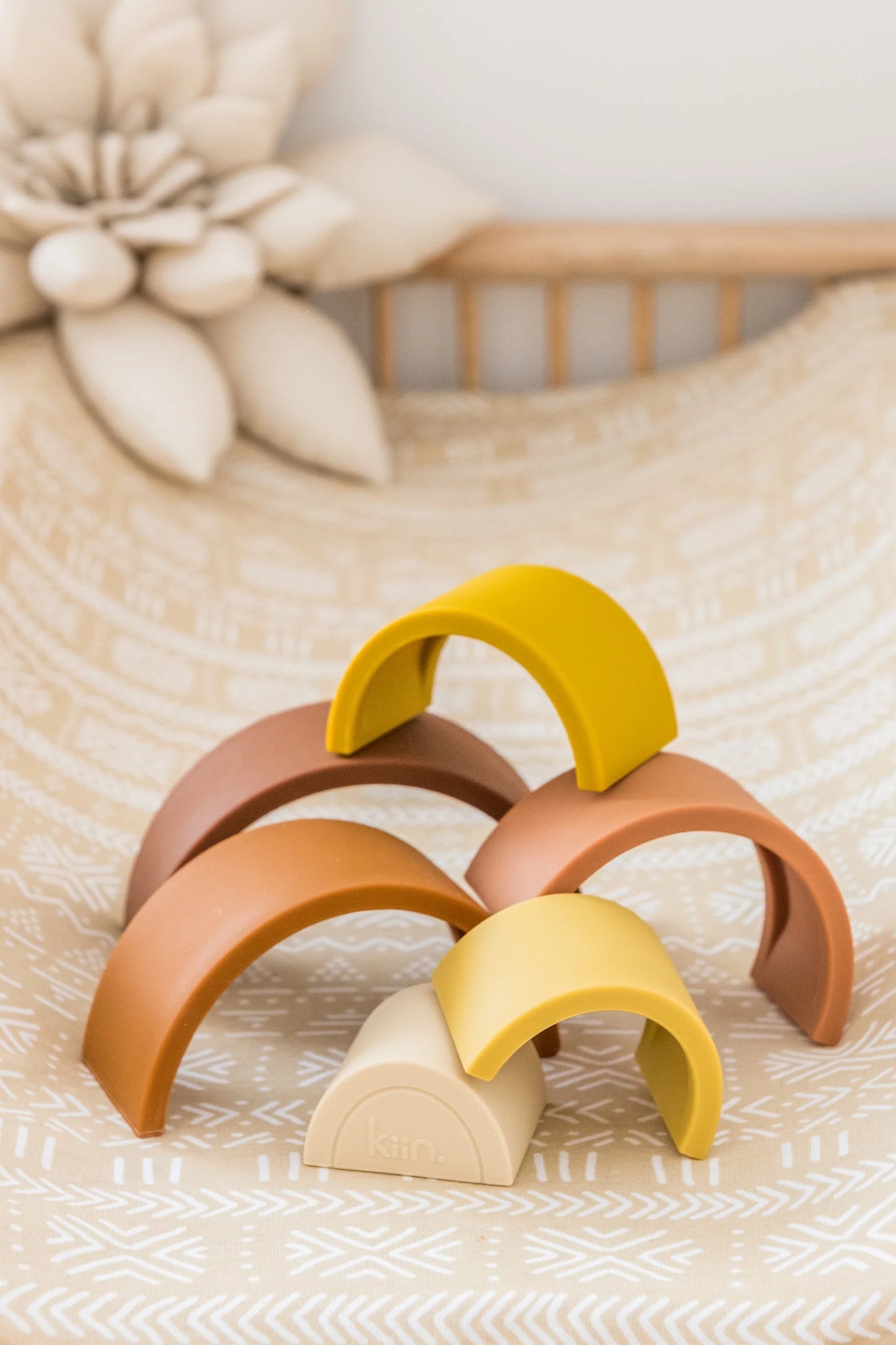 Kiin - Rainbow Stacking Toy - The Ivy Room Adelaide
