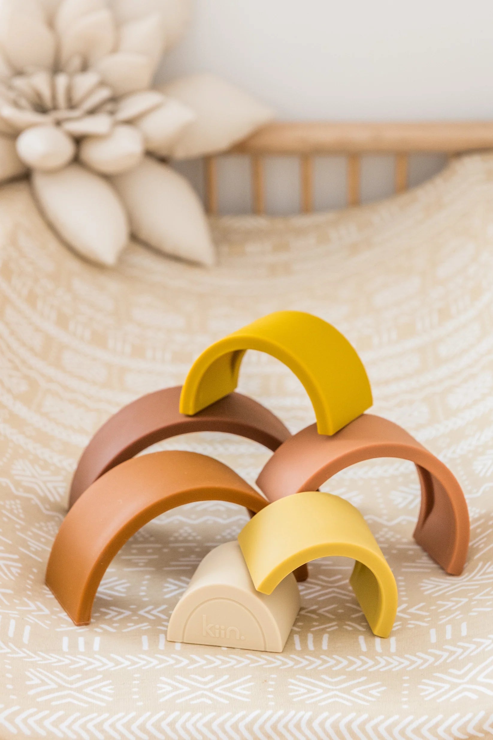 Kiin - Rainbow Stacking Toy - The Ivy Room Adelaide