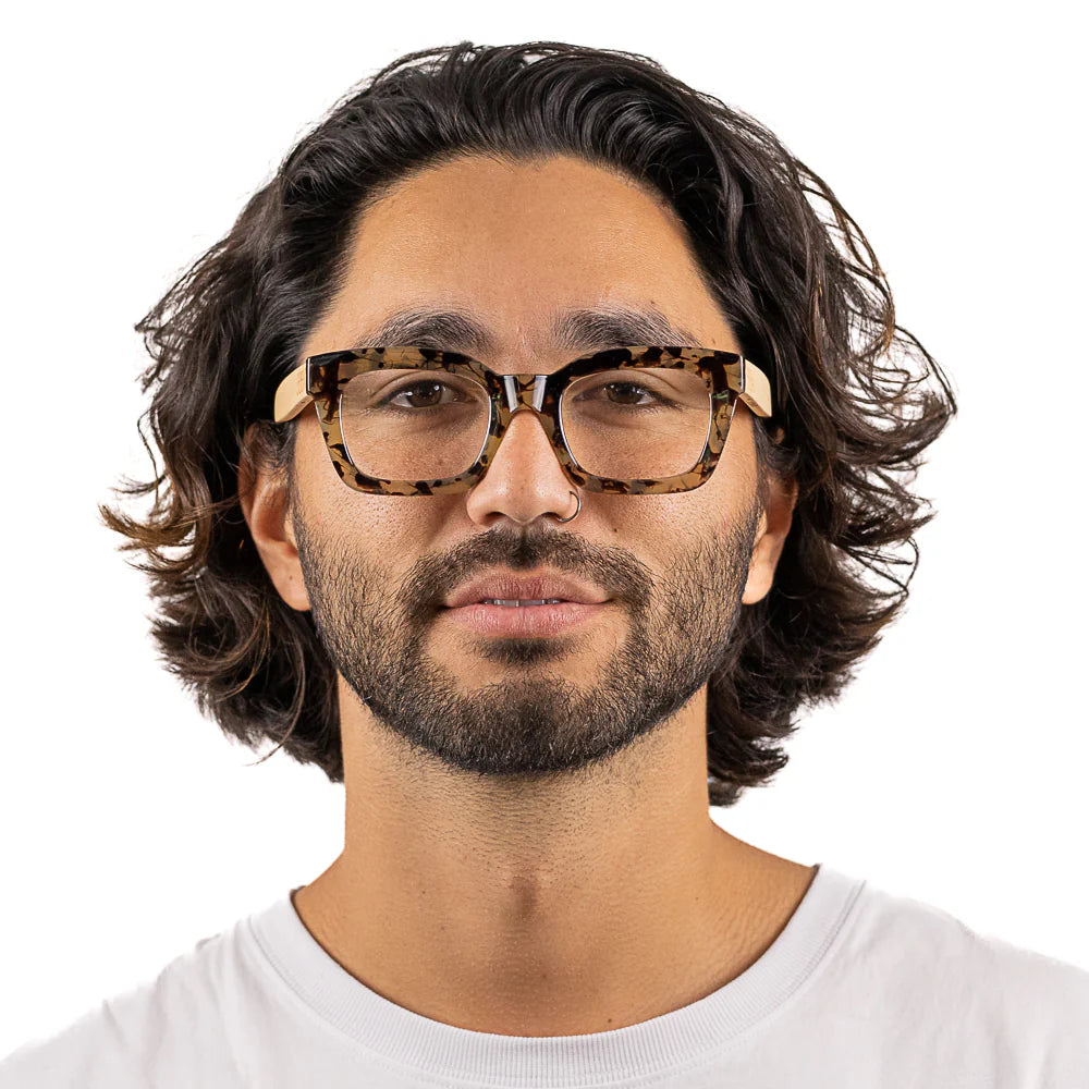 Soek - Zahra Opal Tort Wooden Blue Light Magnifying Reader - The Ivy Room Adelaide