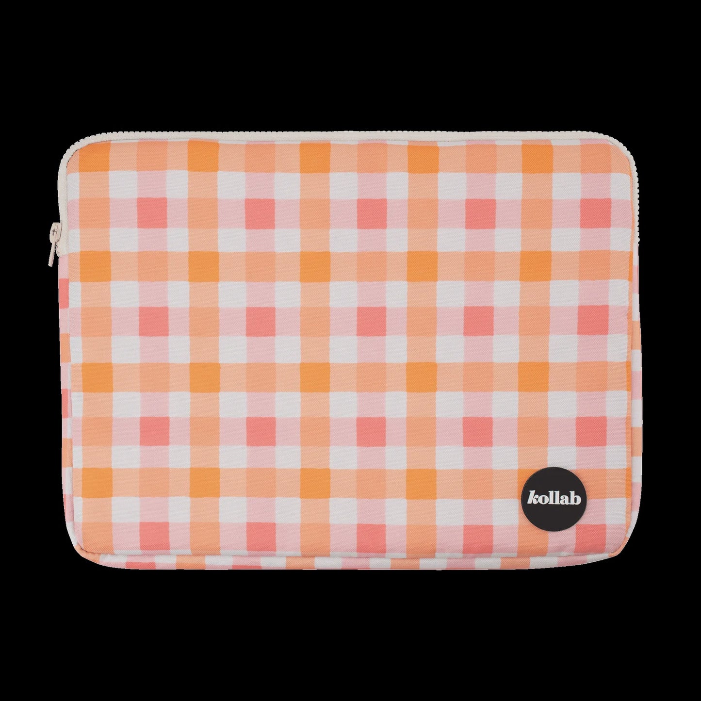 Kollab - Laptop Case WatermelonPeach Check