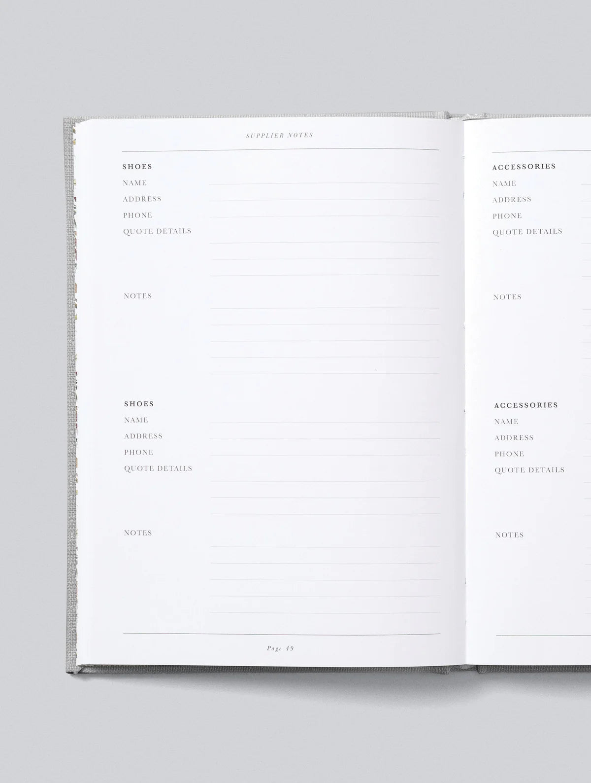 Write To Me - Wedding Planner - Together, Planning Our Day - The Ivy Room Adelaide