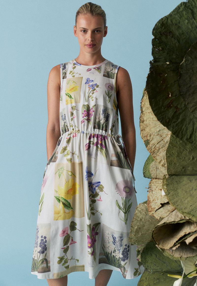 Nancybird - Lidia Tie Dress / Archive Floral