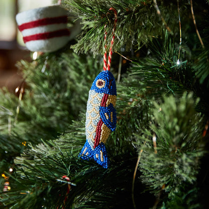 Sage x Clare - Franco Fish Christmas Decoration - The Ivy Room Adelaide