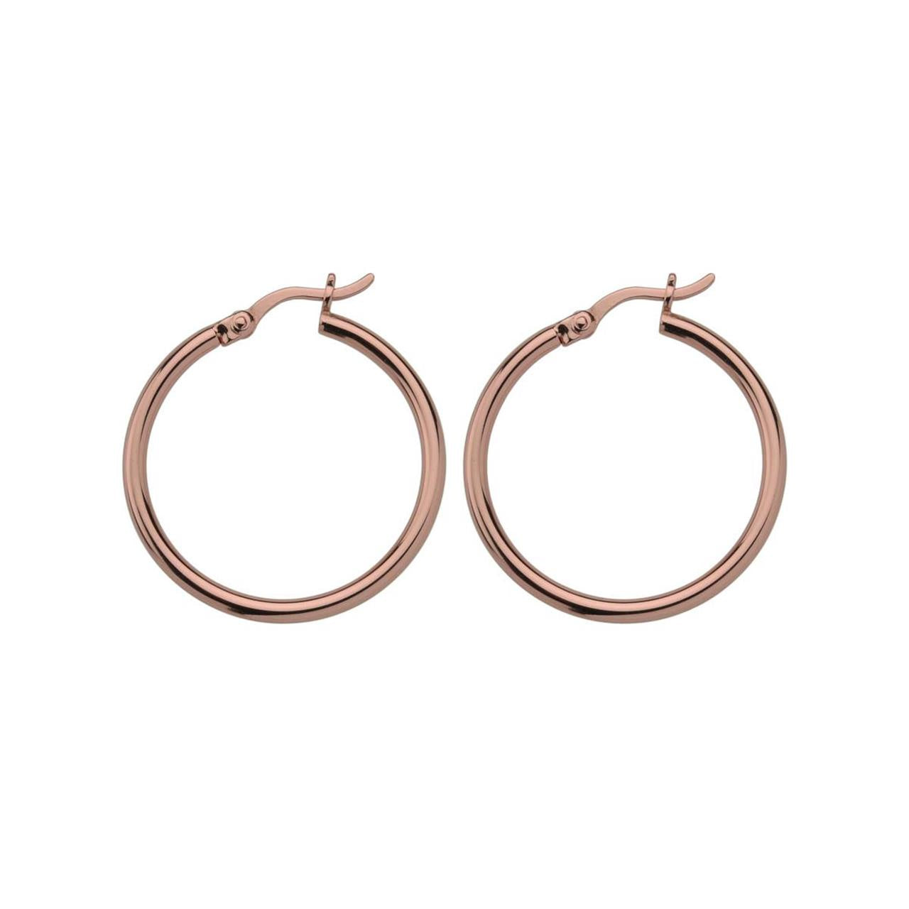 Najo - 25mm Hoop With Clasp Earring