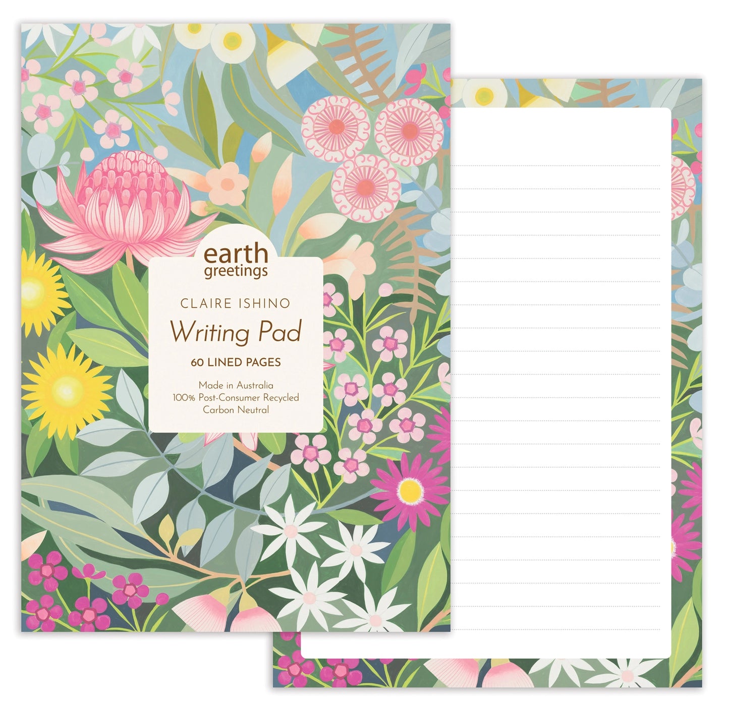 Earth Greetings - A5 Writing Pad