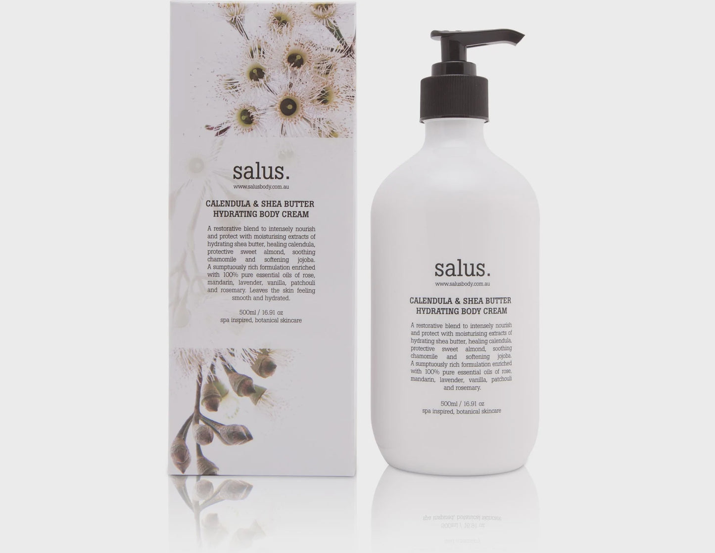 Salus - Calendula & Shea Butter Body Cream 500ml - The Ivy Room Adelaide