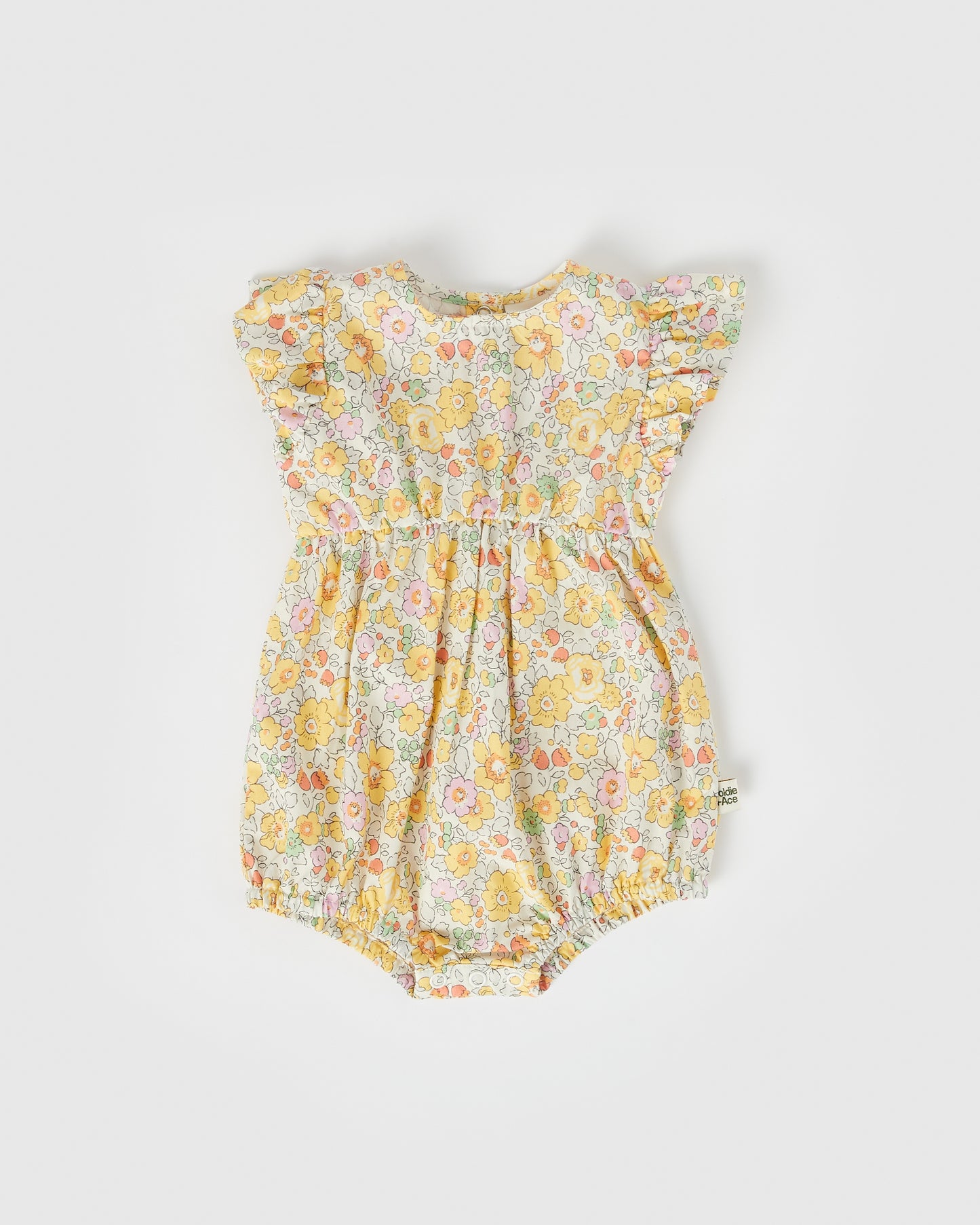 Goldie + Ace - Betsy Yellow Lani Romper