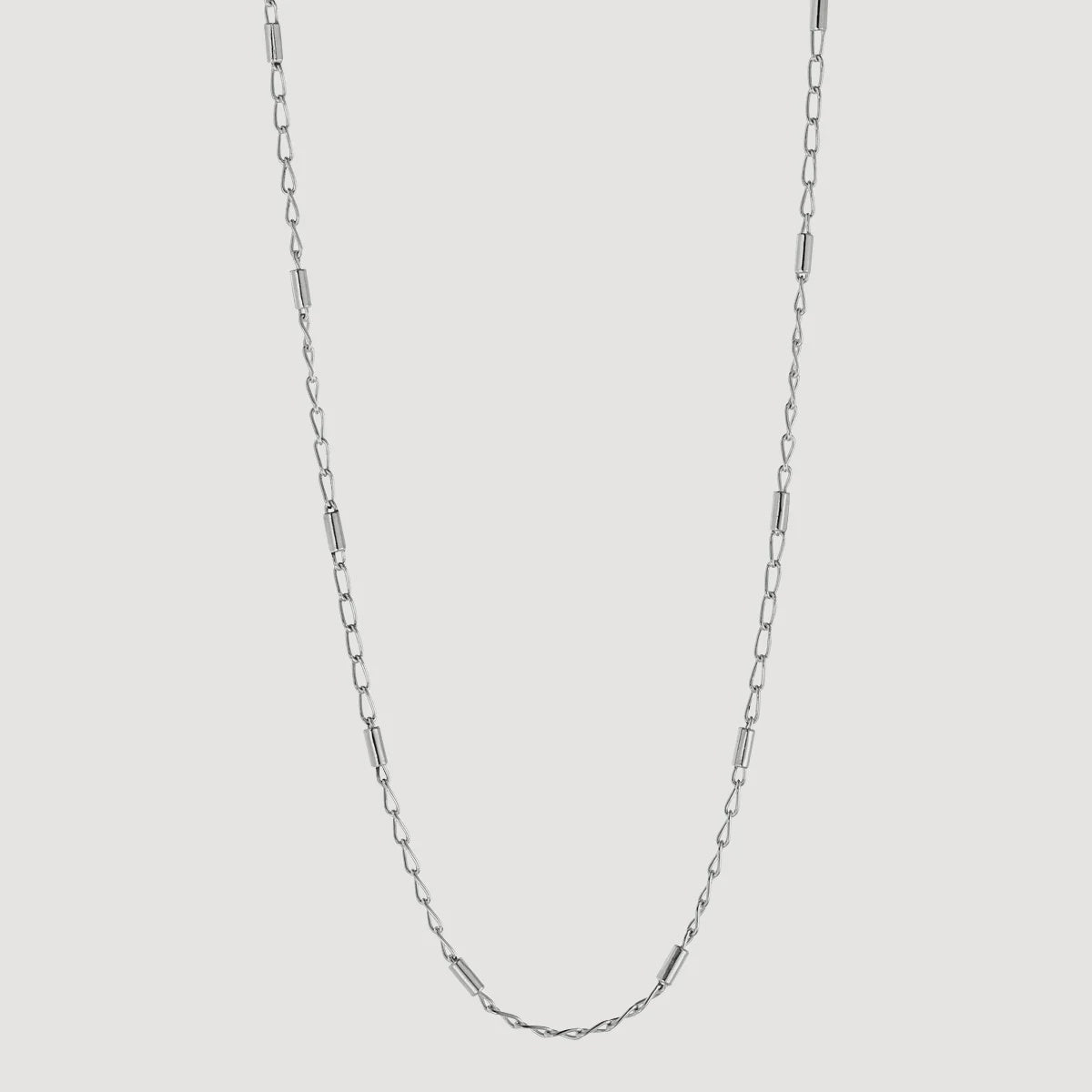 Najo - Rod & Link Silver Necklace 60cm