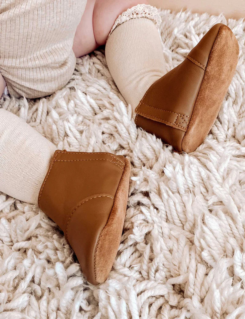 Purebaby - Leather Chelsea Boot Tan